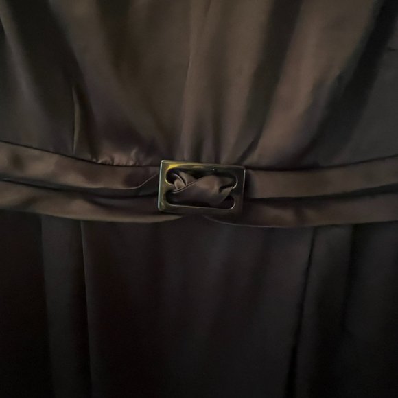 George ME Black Dress V-Neck - Picture 4 of 7